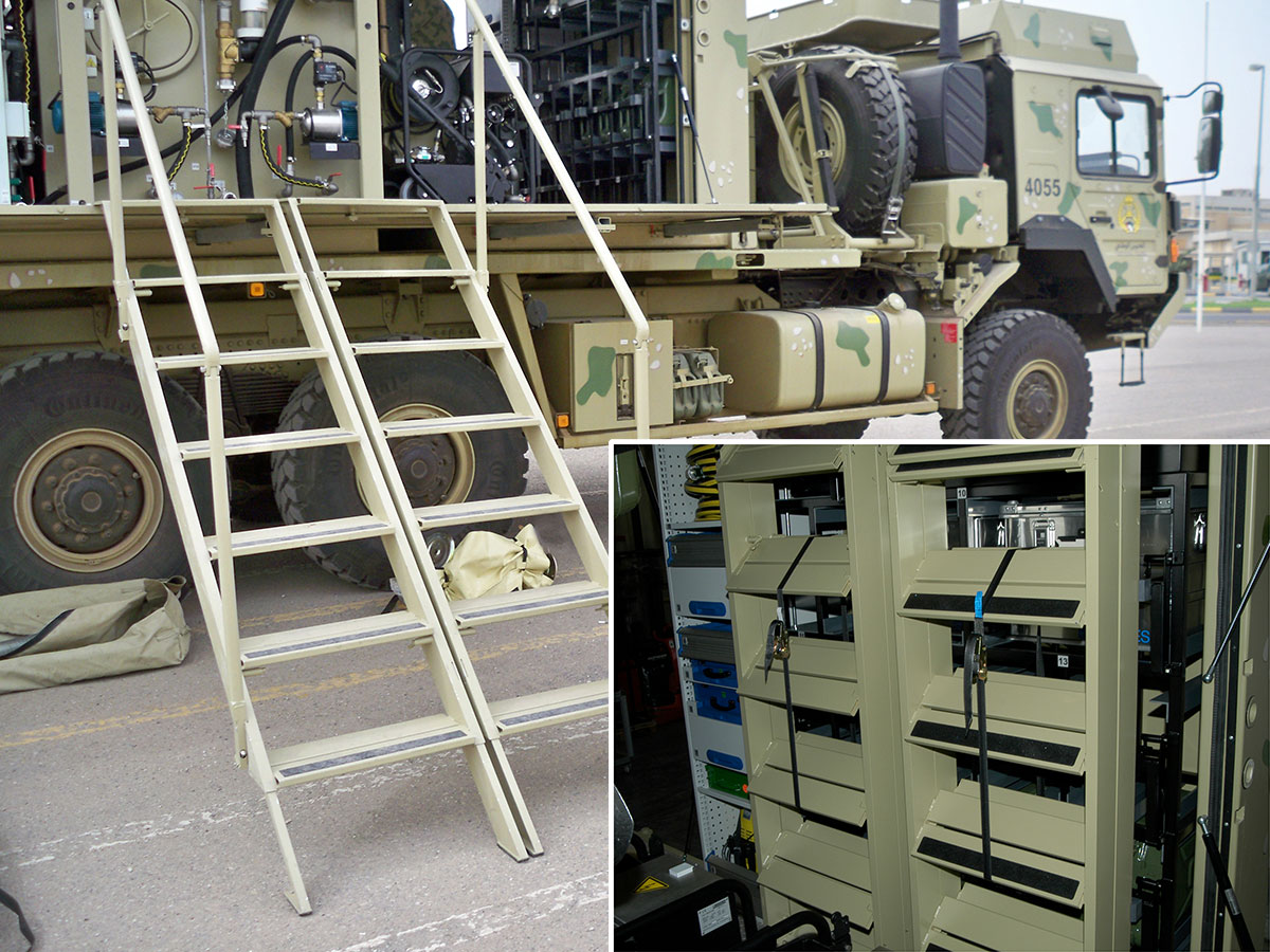 Geräteträger, Podeste, Zugangstreppen, etc. Geräteträger, Podeste, Zugangstreppen, etc.